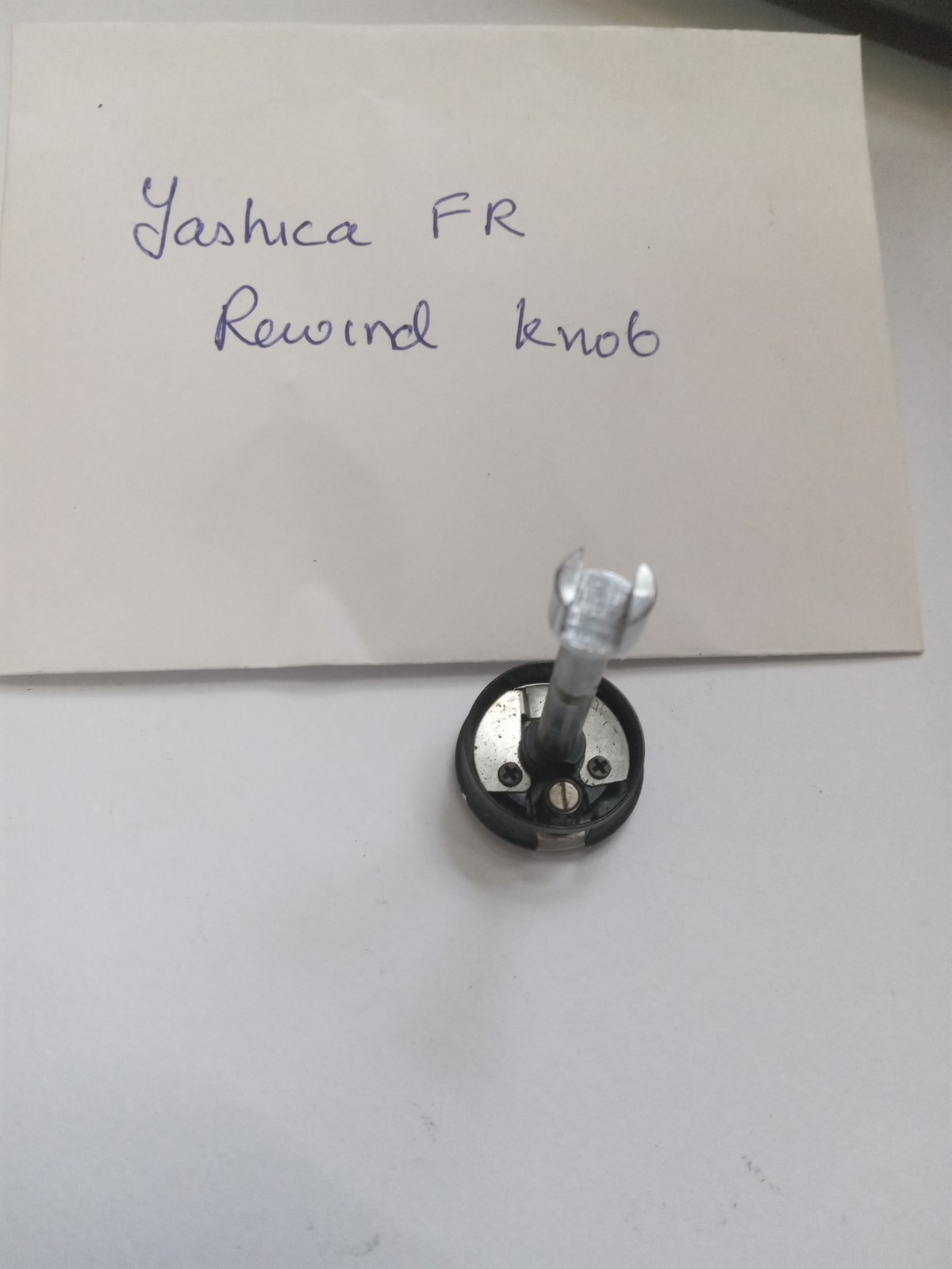 Yashica FR Film SLR Camera Rewind Knob Used Spare Part