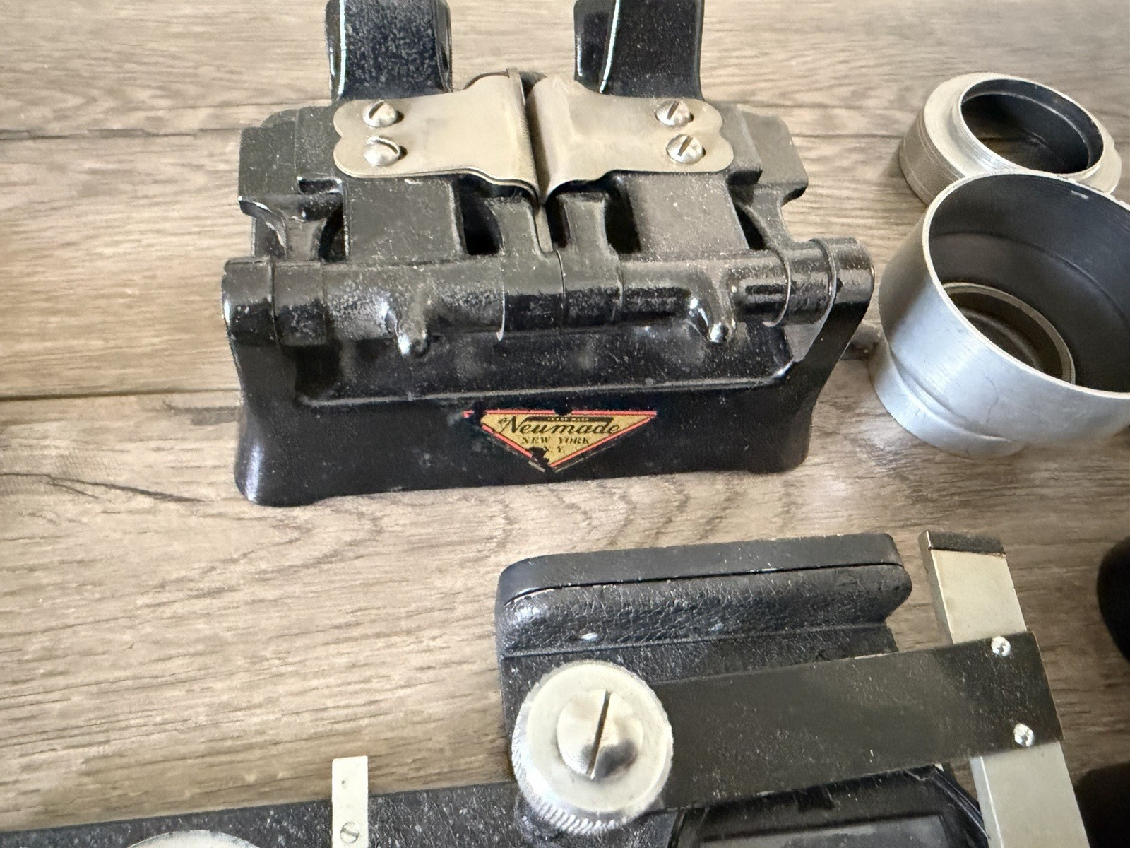 LOT OF Vintage Camera Accessories/Parts Kodak Polaroid & Lens ETC……………