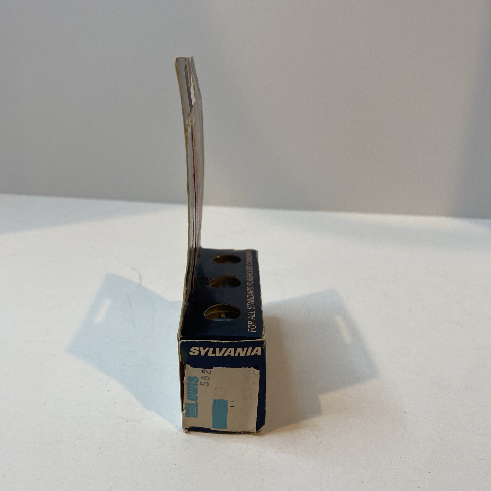 Vintage Sylvania Blue Dot Flash Cubes Pack of 3 Tubes 12 Flashes Sealed
