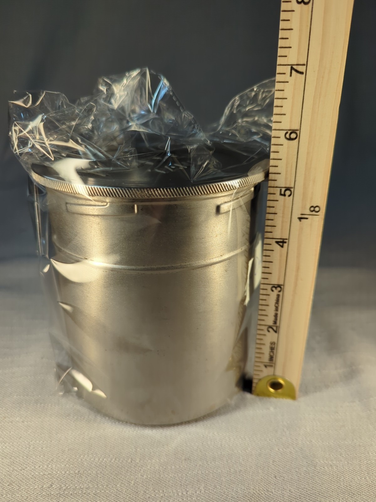 Vintage Kodak Film Developing Tank Metal Darkroom Equipment w/ Lid USA