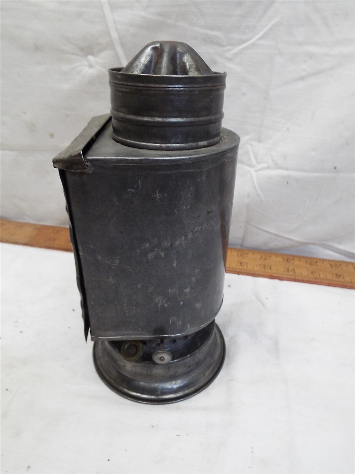Vintage Dry Plate Lantern Dark Room Safe Light Tin Lamp Darkroom Photo Develop