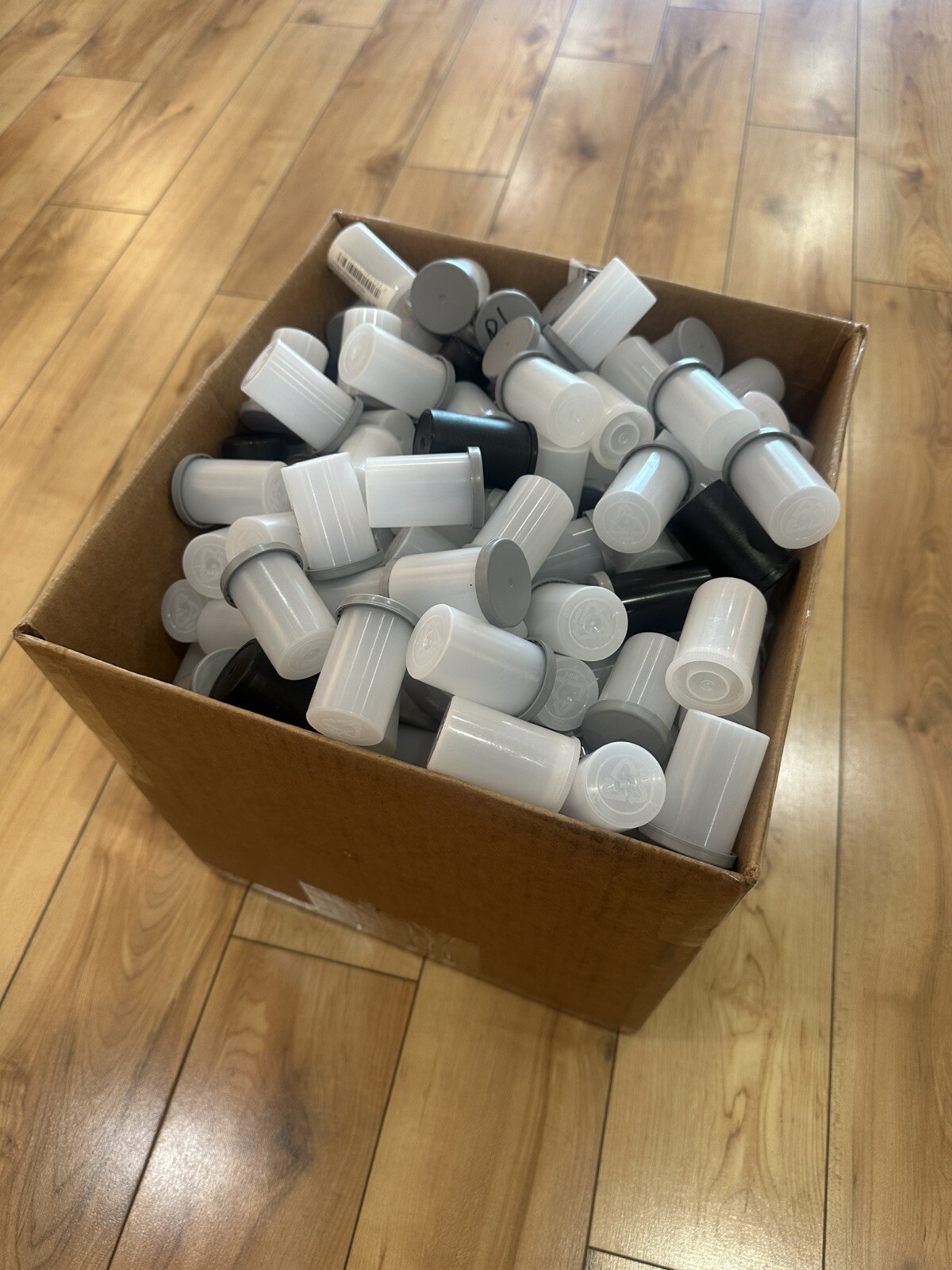 CLEAR OR BLACK Empty Film Canisters 35mm Plastic with Lid
