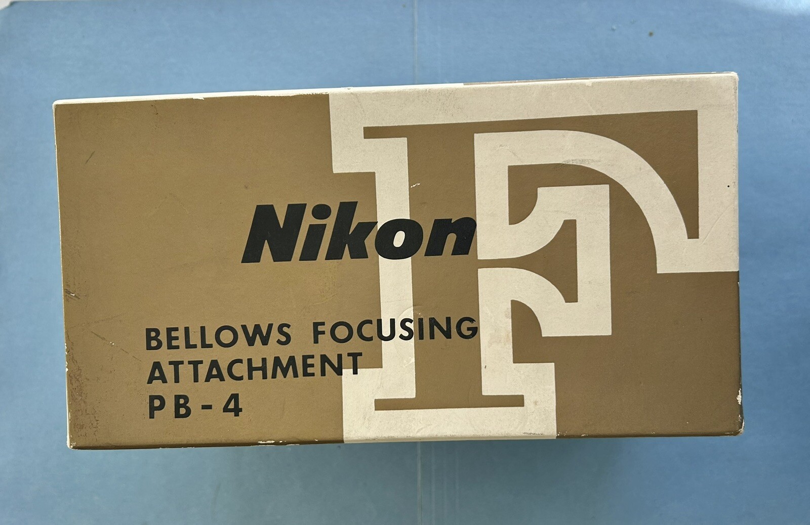 Vintage NIKON F BELLOW FOCUSING ATTACHMENT BOX PB-4 Box Only
