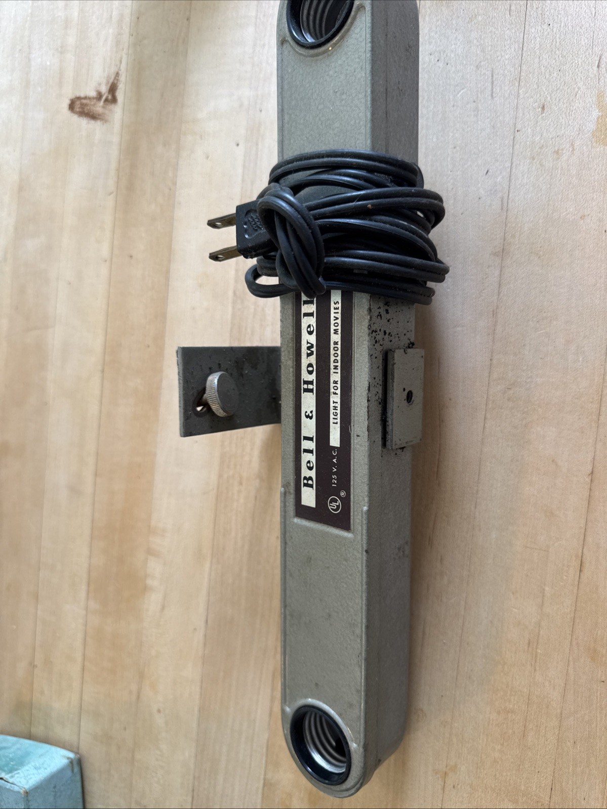 Bell & Howell Light for Indoor Movies 8mm 16mm Vintage Camera Accessory