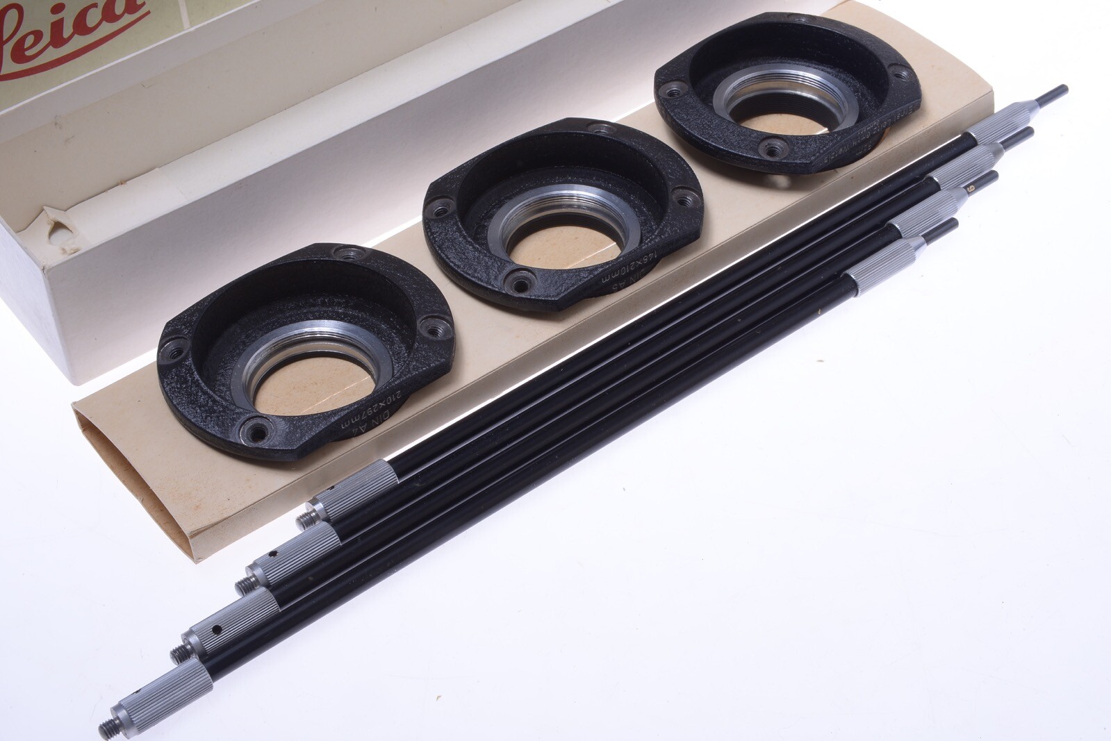 ✅ LEICA STAND 1:1 – 1:3 COPYING REPRODUCTION A4 A5 A6 BOOWU 16525 M39 LTM CAMERA