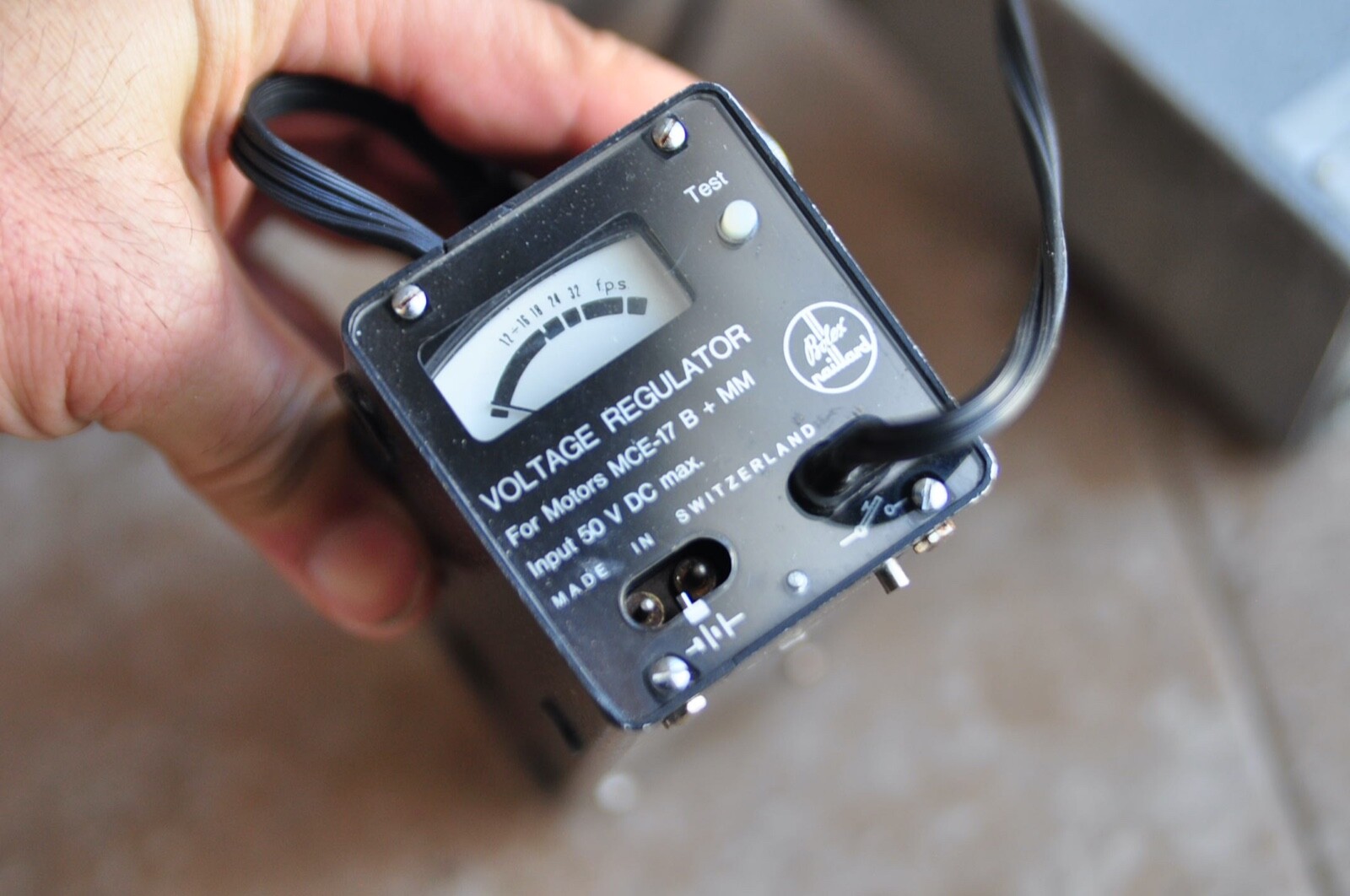 Bolex Voltage Regulator and Battery holder for Bolex H16 EBM