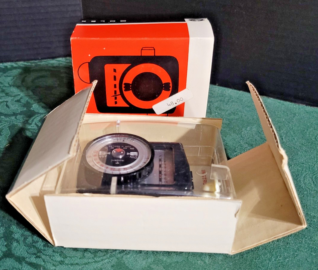 Gossen Bolex Paillard Exposure Light Meter -for H8 H16 Reflex Camera NewOldStock