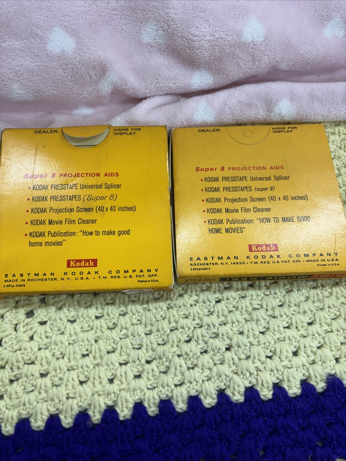 Vintage Kodak Movie Reels – Super 8 – 400 Feet – 7″ Diameter NEW IN BOX -#3