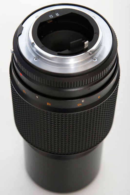 Konica Hexar AR 200mm f4 Telephoto Lens * Clean