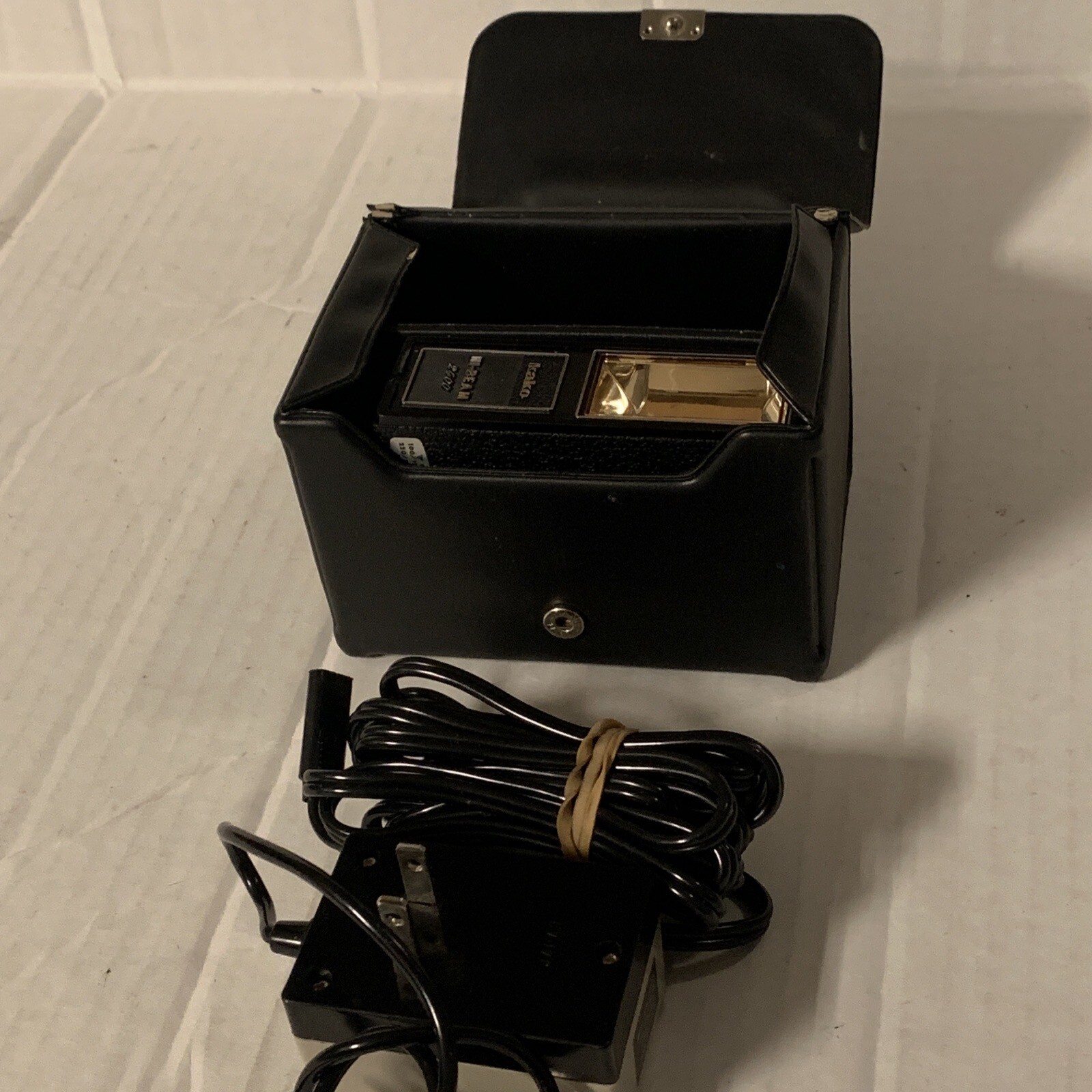 Vintage Kako Hi-Beam 2400 With Original Case Power Cord & Power Adapter Japan