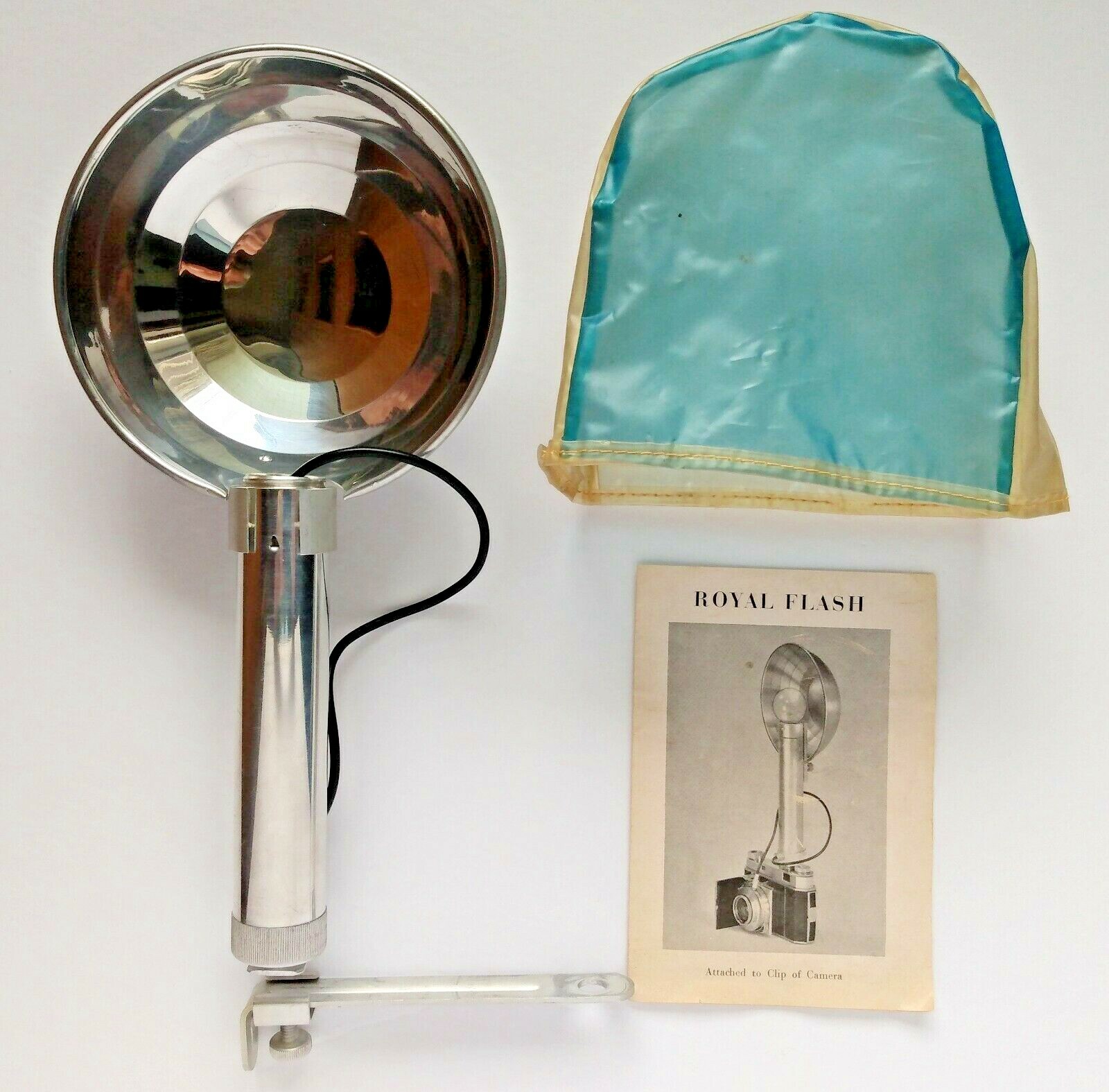 Vintage Royal Flash A. S. A. Shutter For Vin Camera w/ Instructions/ Flash Cover