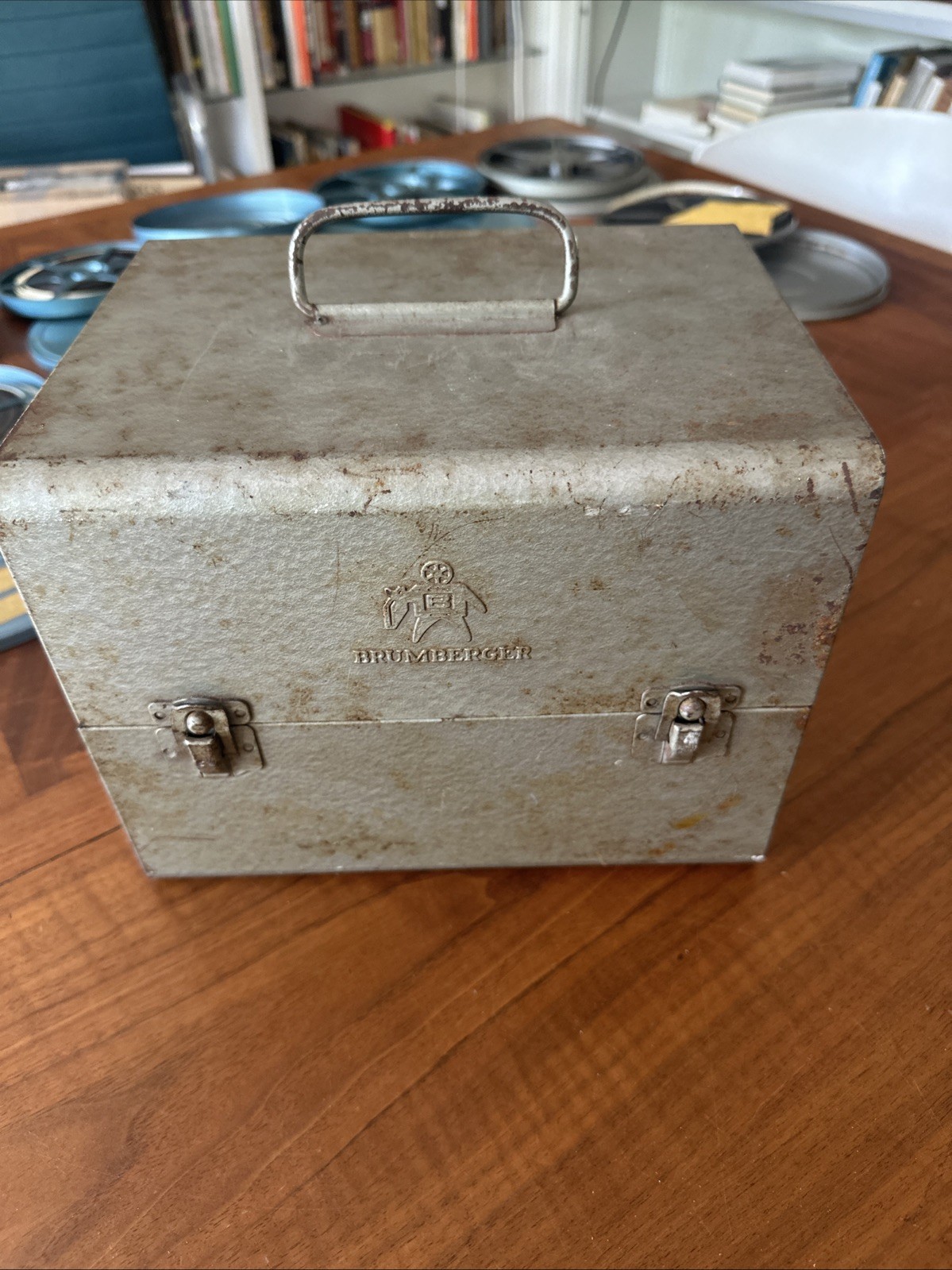 Vintage 8mm Films, Canisters, Reels, And Brumberger Carrying Case