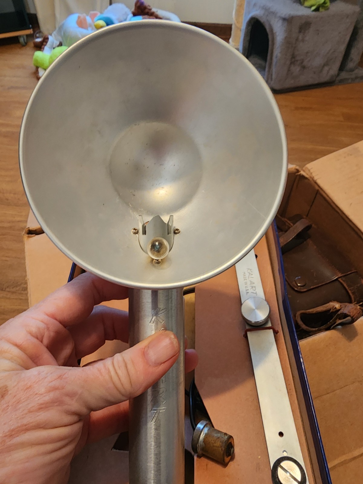 Kalart Speed Flash Safety First De Luxe Compak Original Box 1950’s