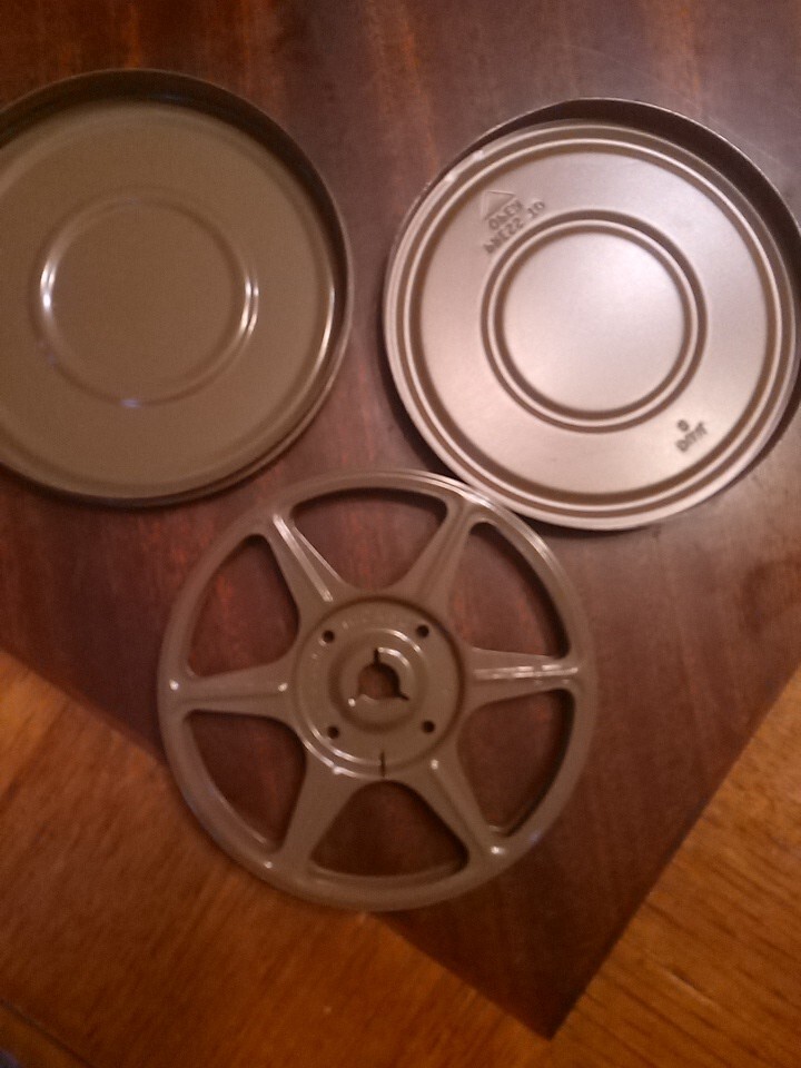 Harwood 8 mm Film Canister with Reel