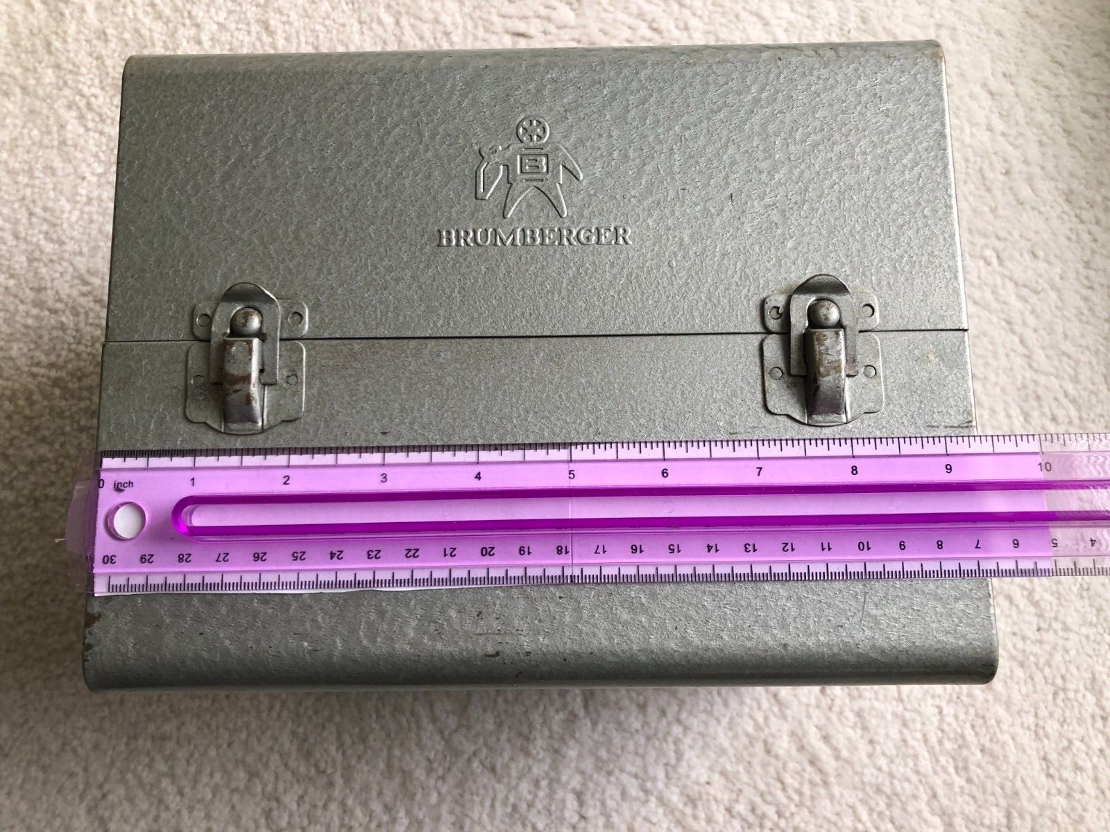 8mm Metal Film Boxes (2), Reels, and Canisters (see details & photos)