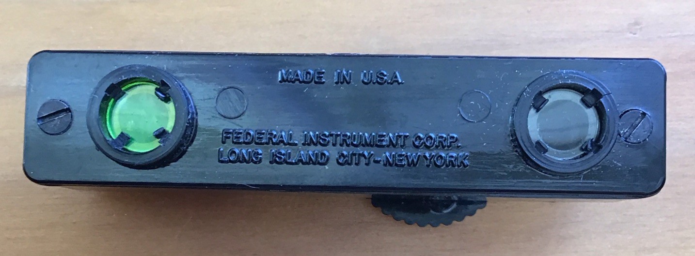 Ideal Range Finder, Federal Instrument Corp. Made In U.S.A., Boxed