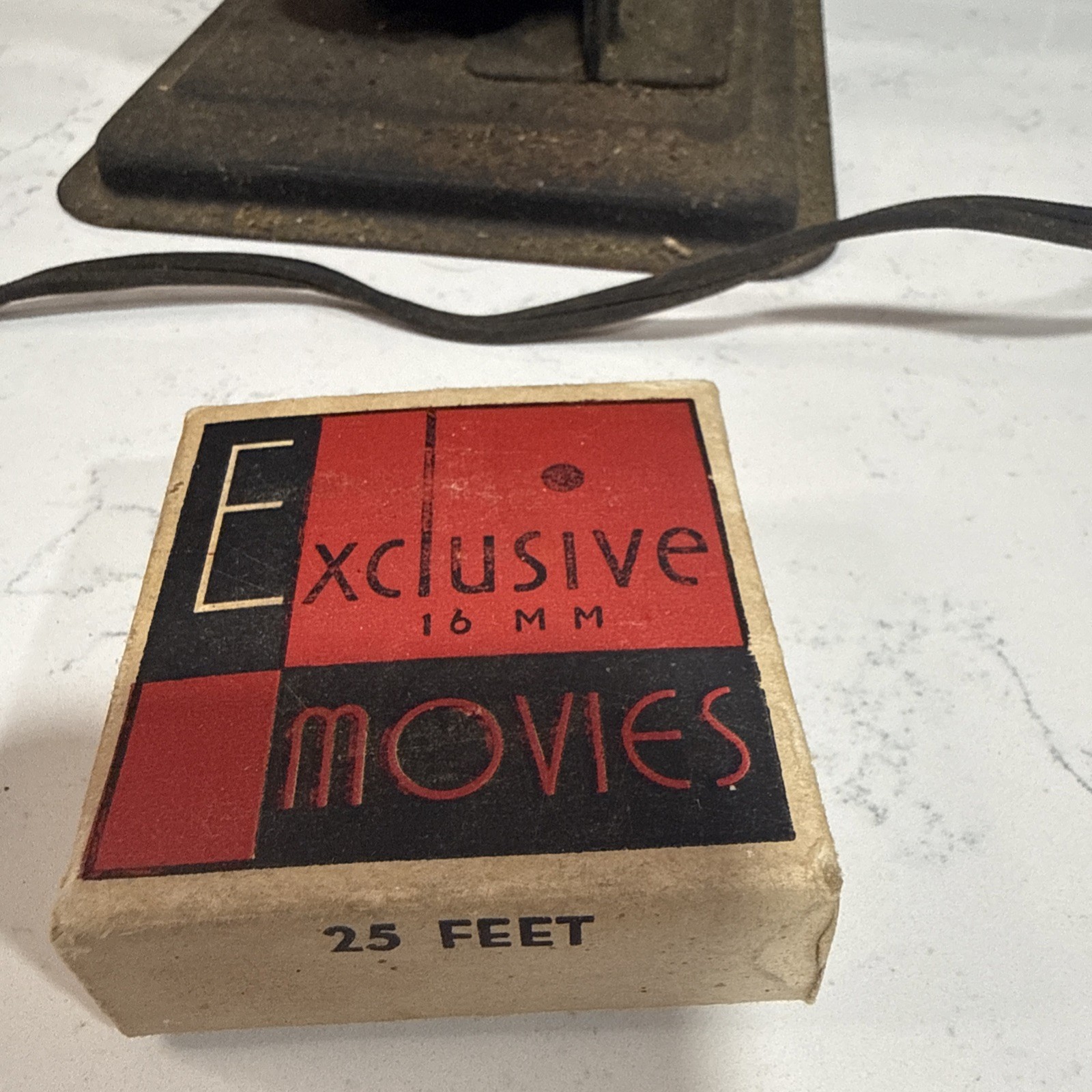 Vintage 16mm Film Reel Lot Buster Keaton Baggage Trouble & The Mine Hero w Boxes