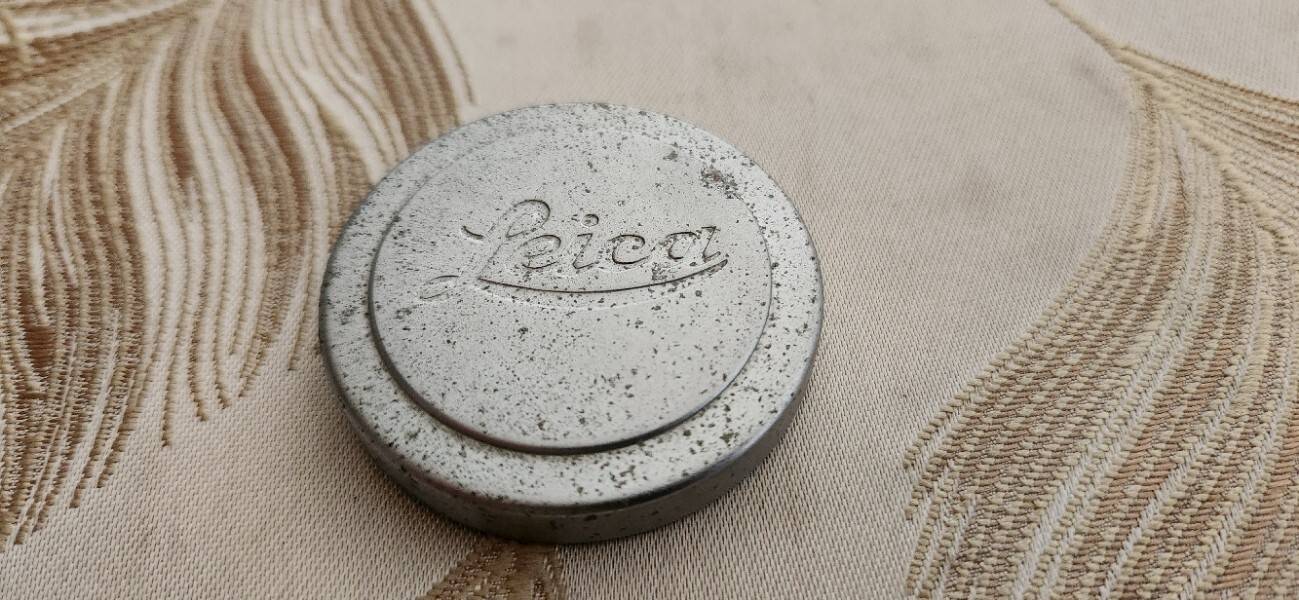 Leica Original Metal 42mm Thick Type Push on Cap Summitar Summicron 50mm f2 Lens