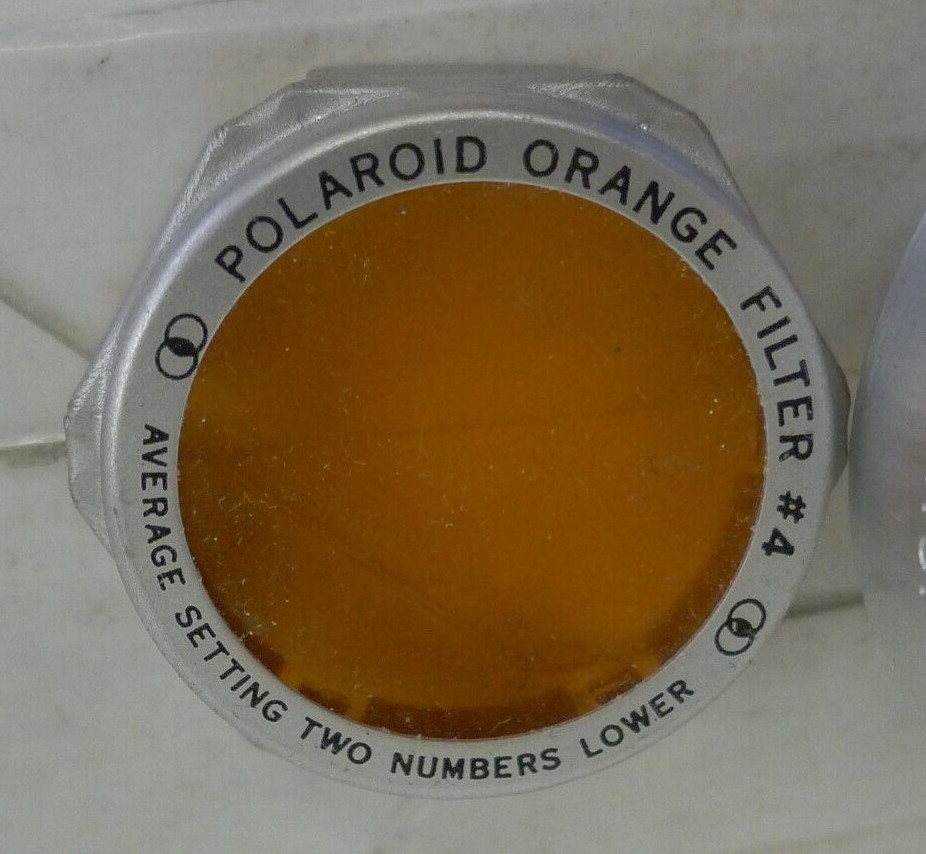 Polaroid Lens Shade No 545 31.5mm Metal With 4 Filters & 3 Close-Up Lenses -Vtg