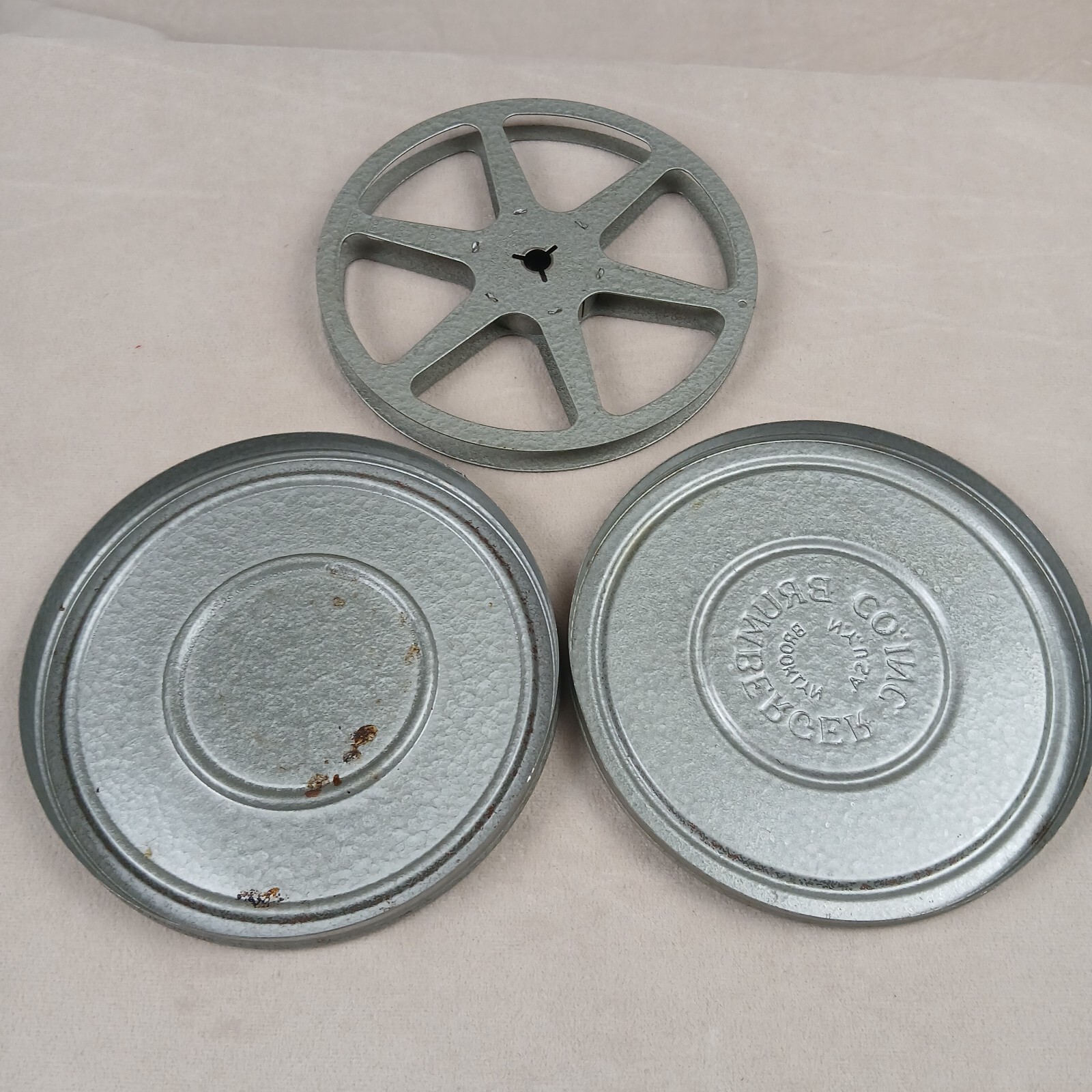 Brumberger Co 5″ Film Case Brooklyn, NY Display Art Vintage