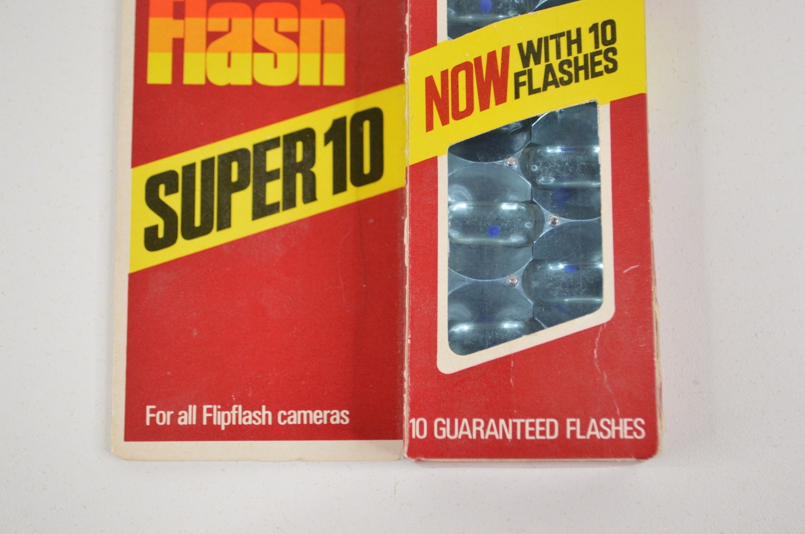 Sylvania GTE Blue Dot Flip Flash Super 10 Camera Flash Bulbs NEW SEALED 1980s