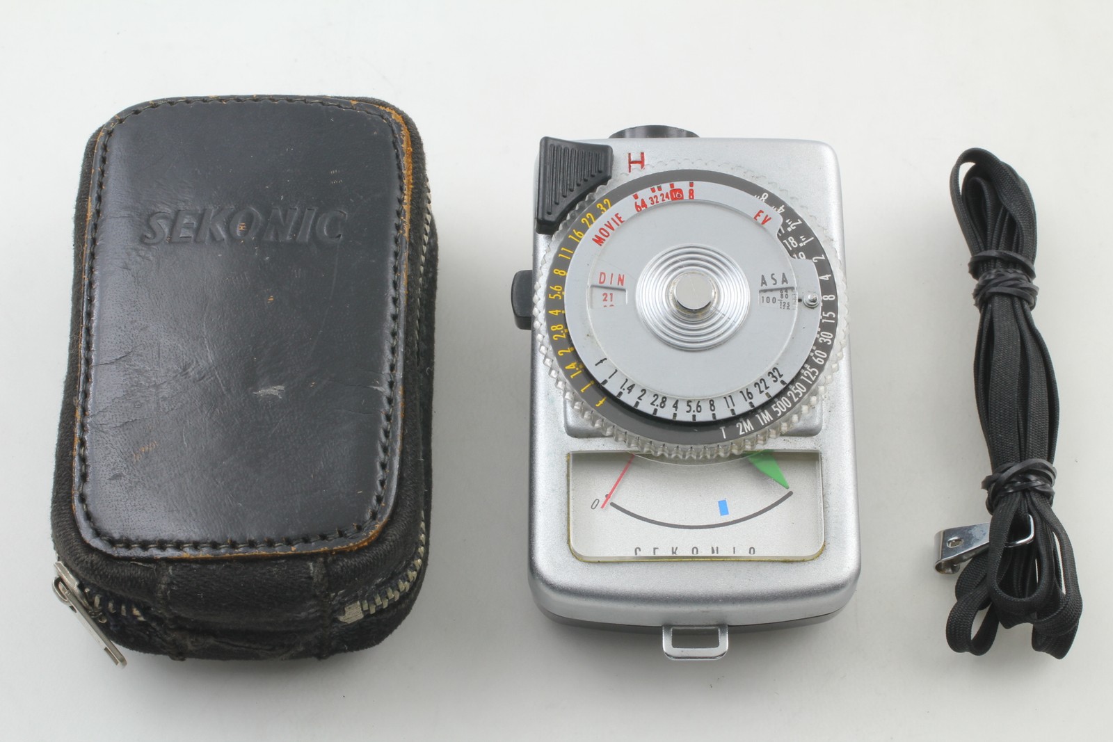 [Exc+5] Sekonic Micro-Leader L-98 Light Meter With Strap From JAPAN