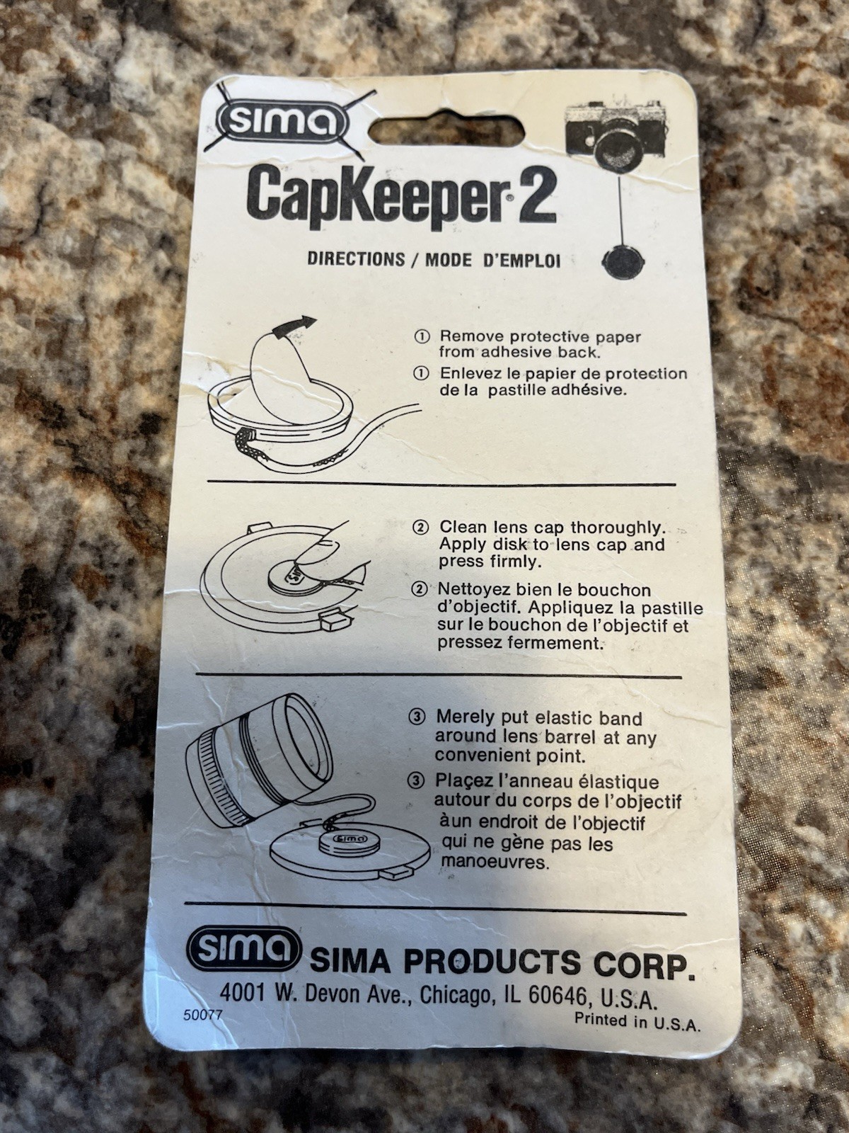 CapKeeper 2 Lens Cap System by SIMA VTG Camera Accessory