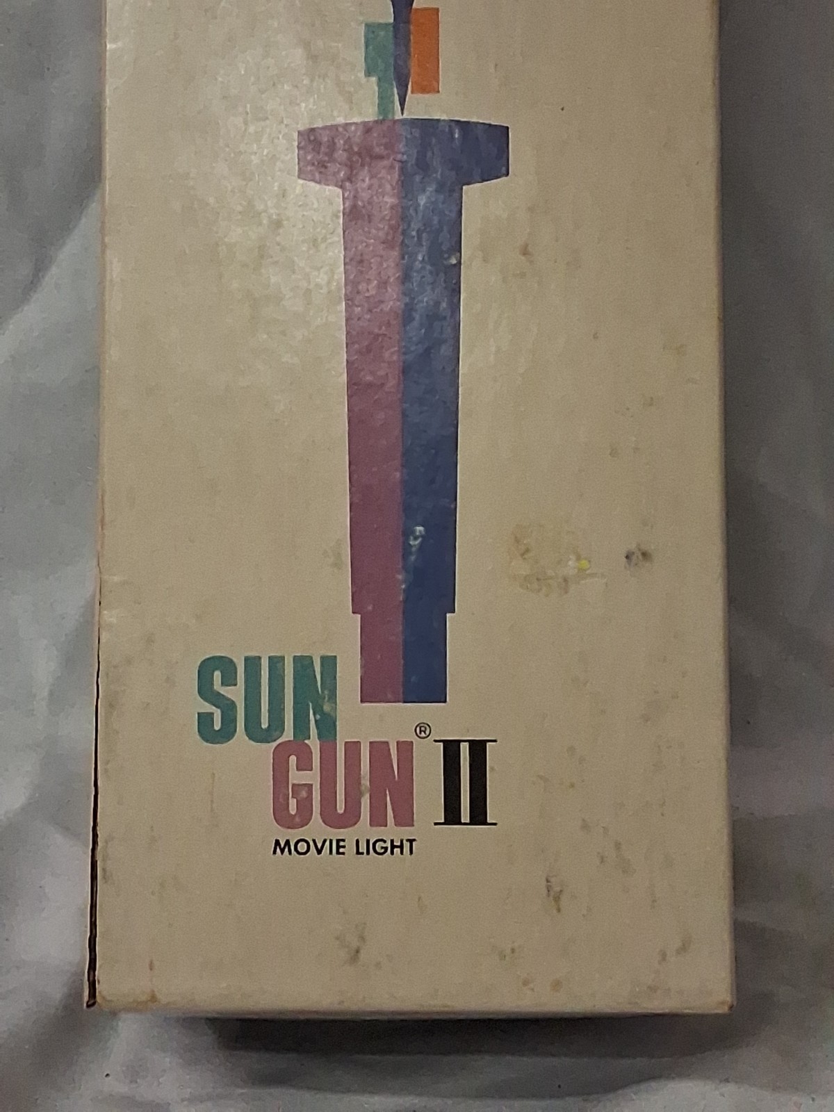 Sylvania Sun Gun II Model SG-55 Movie Light In Original Box W Manual Untested