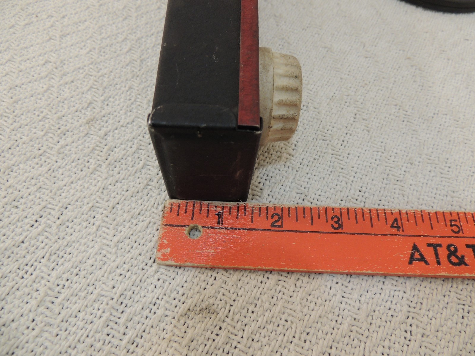 Vintage Original Acme Lite Mov-E-Lite 4 Light Bar Red & Black Chicago 50767