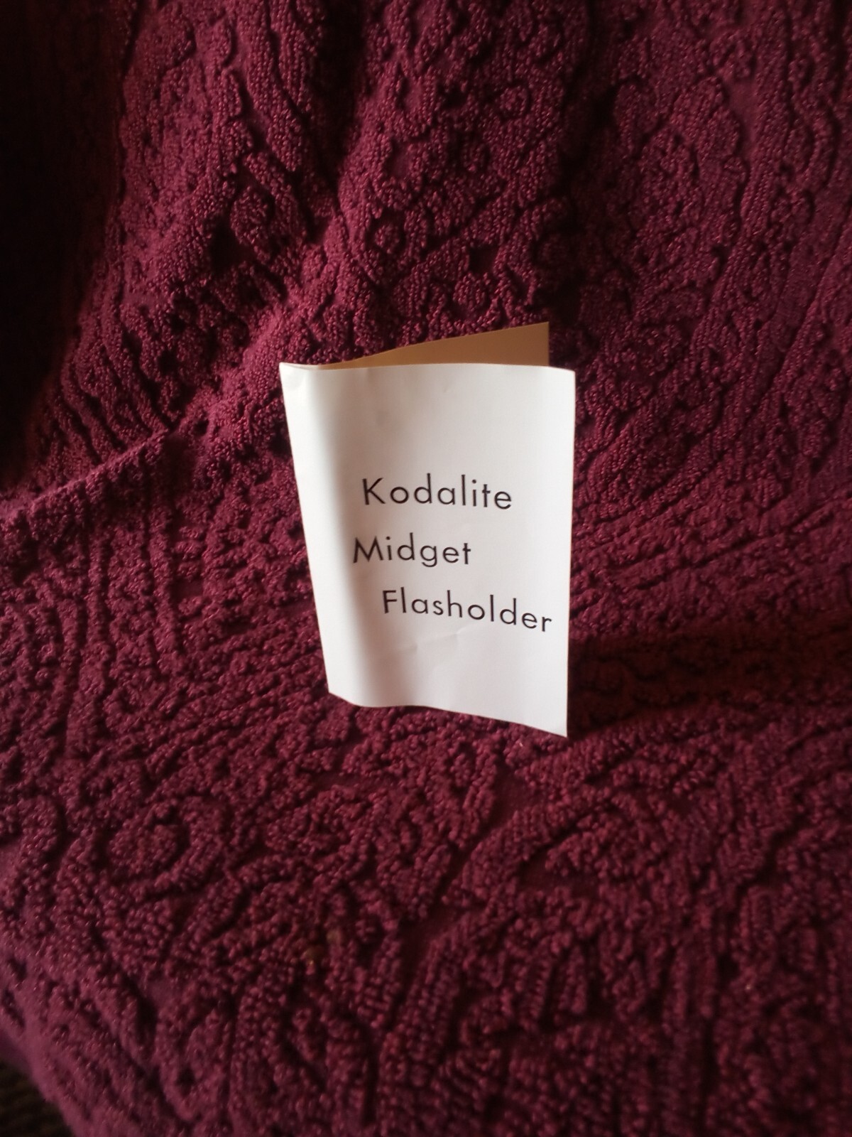 Vintage Kodalite Midget Flasholder with Lumaclad Reflector #740-UNTESTED