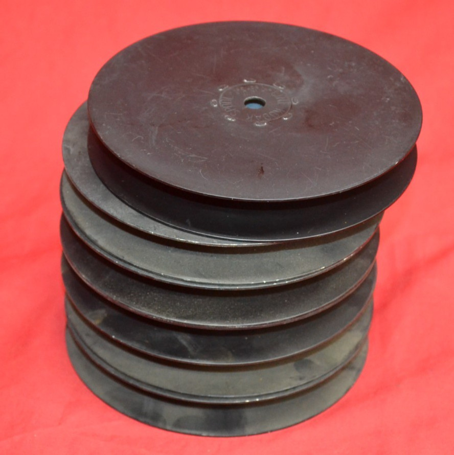 6) 16mm CINE KODAK 100FT FILM SPOOLS TAKE UP REELS for MOVIE CAMERA