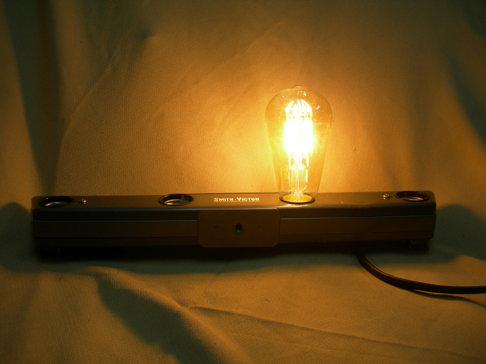 Vintage Smith Victor Gl-43X 4 Socket movie lite Photography Light Bar with case
