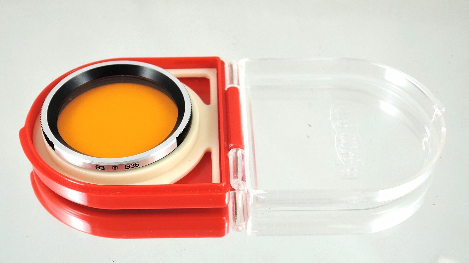 Flexaret G3 B36 Color Filter MEOPTA Genuine Accessories Bayonet Great Orange