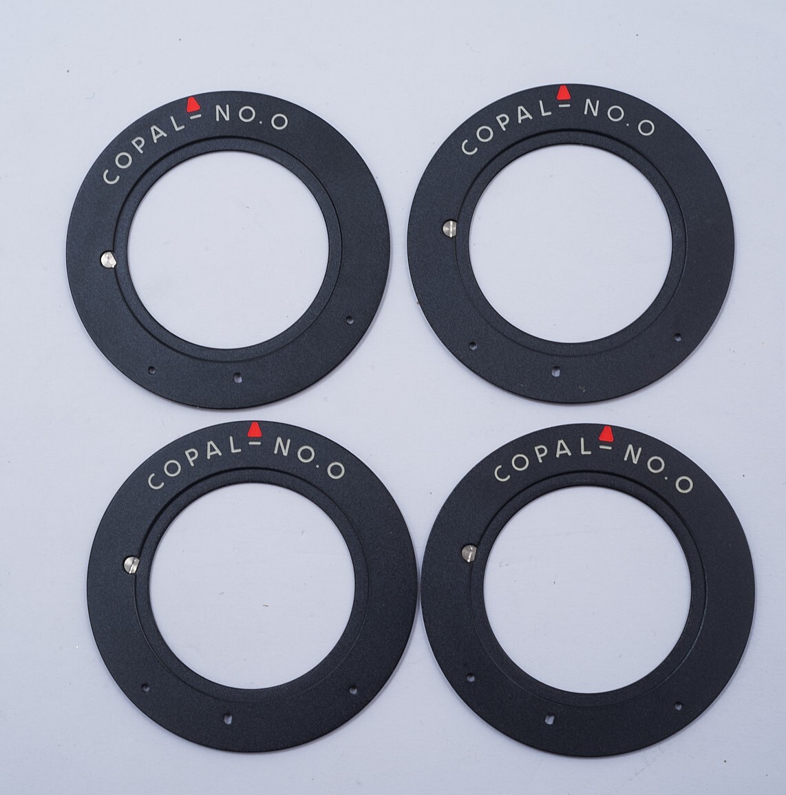 Copal 0 Shutter Faceplate New Old Stock Rare Find Only 4x Available