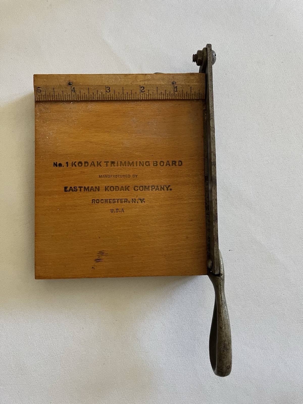 Vintage Eastman Kodak No. 1 Trimming Board 5 Inch