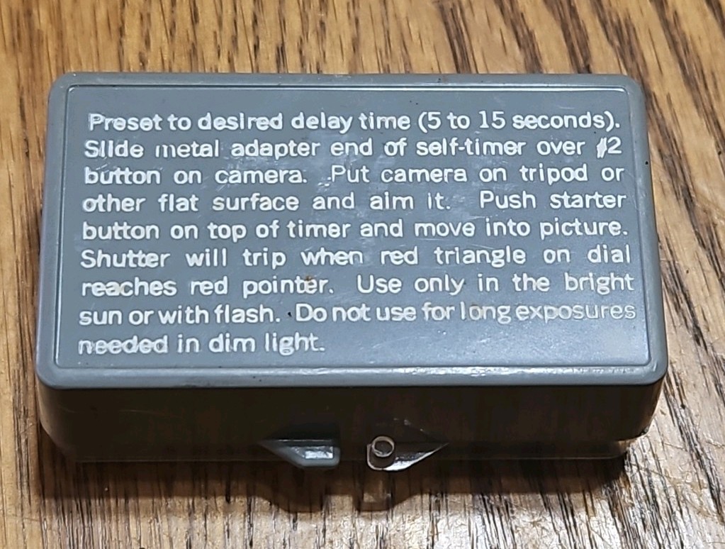 VINTAGE 1970’s POLAROID #192 SELF TIMER for color Pack CAMERAS Great Condition