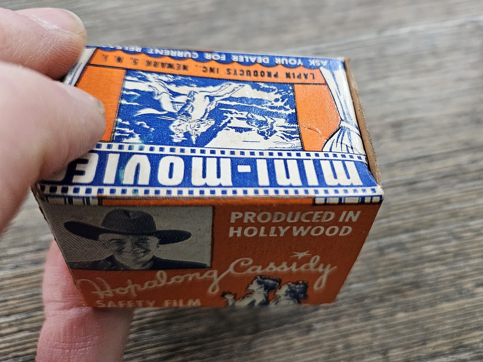Vintage Acme Film Viewer Mini Movies Hopalong Cassidy Safety LONE RANGER Series
