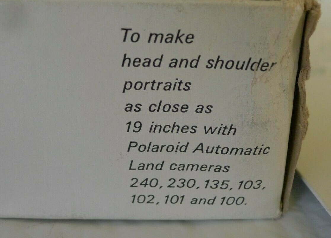 Polaroid #581 Portrait Kit for model 100 101 102 103 135 230 240 Cameras +Case