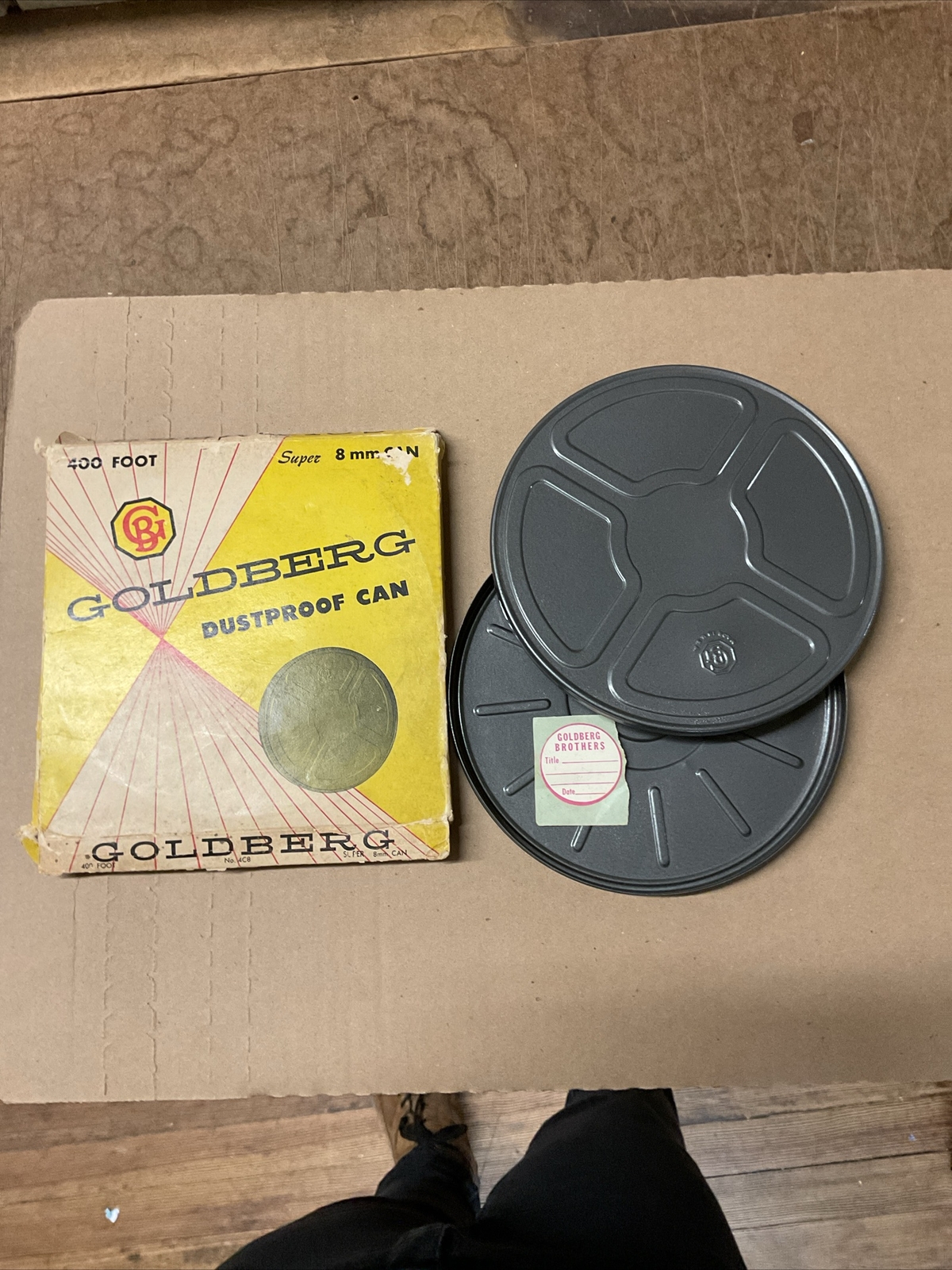 Goldberg Bros 8mm Dustproof Can Film & Tape Protector