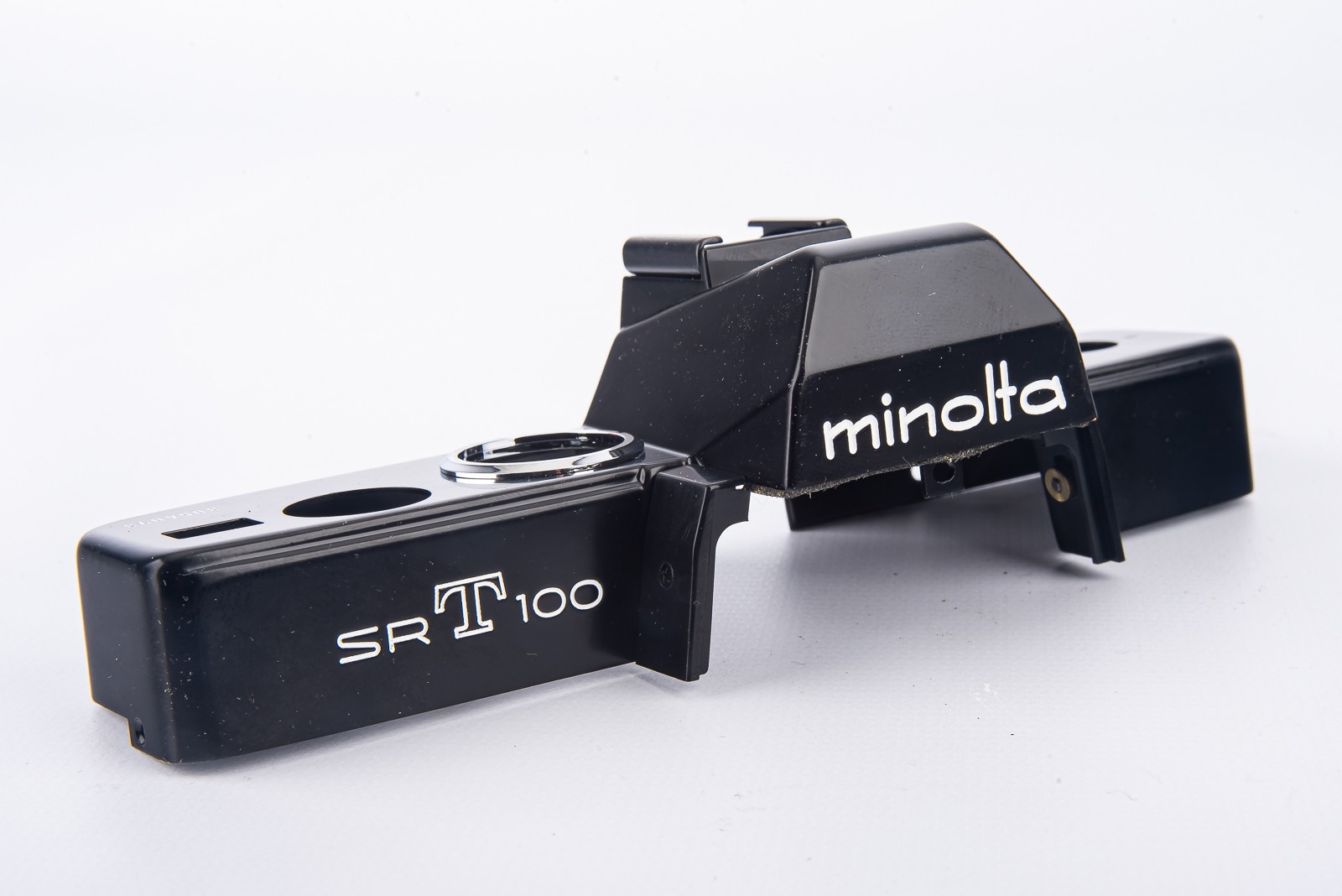 Minolta SRT100 Camera Top Cover OEM Replacement Part Black MINT V14