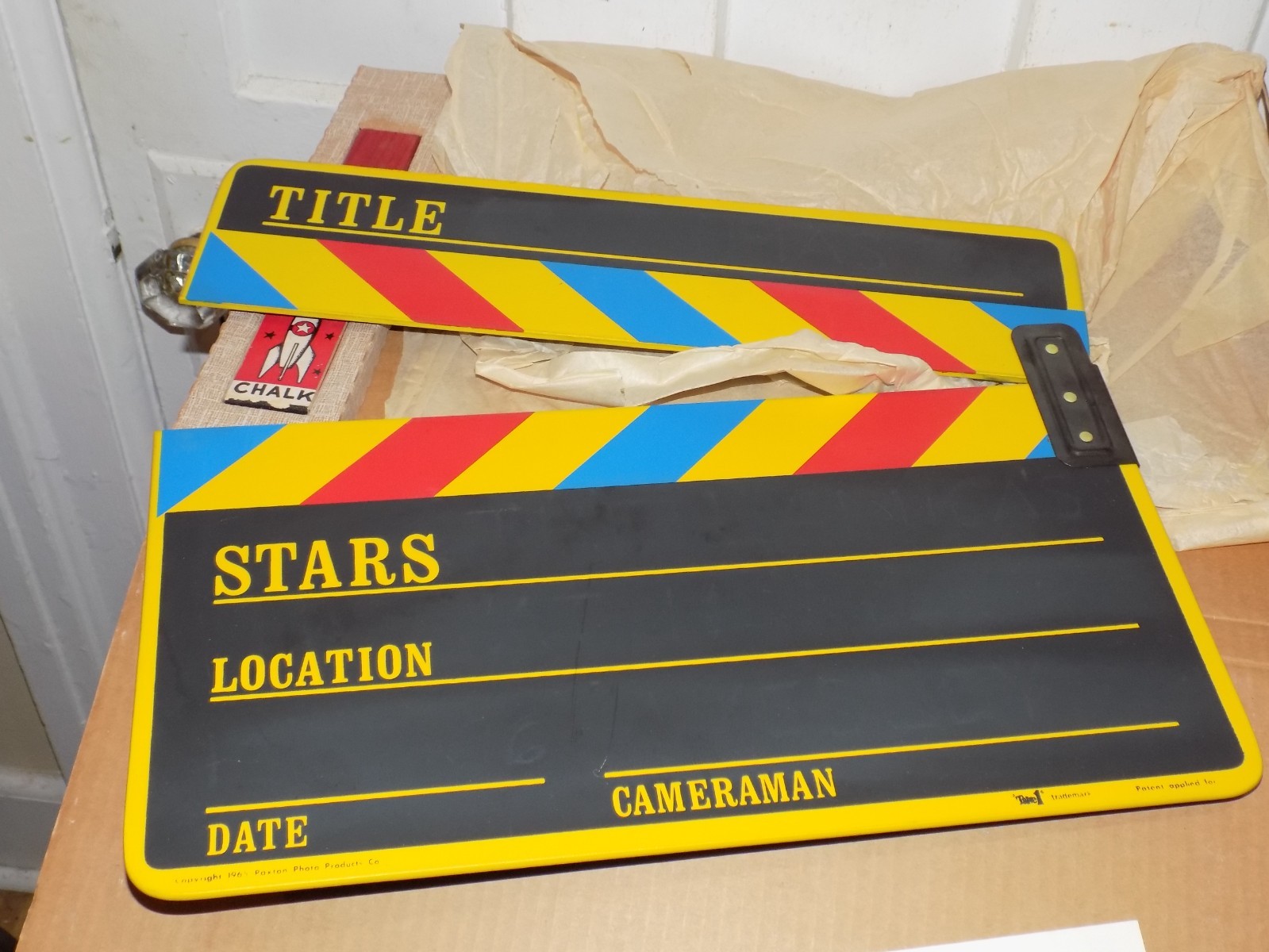 Vintage Lights Camera Action Home Movie Titler NOS in Box!.