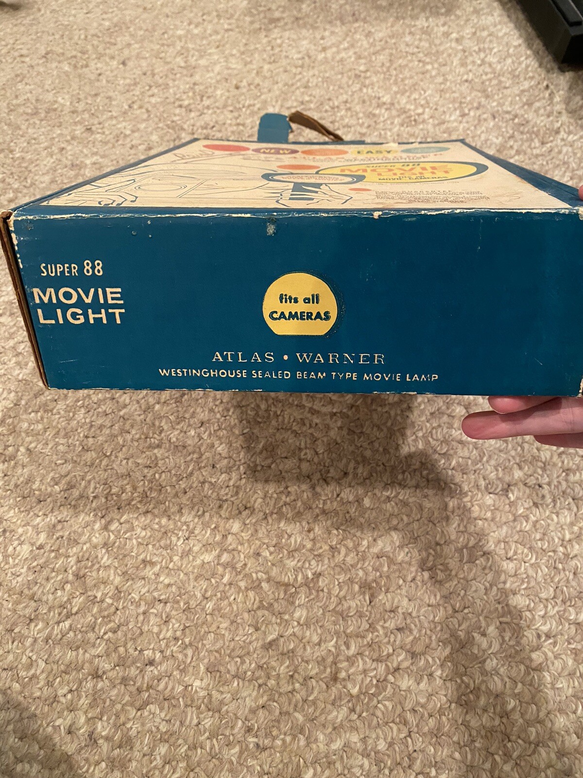 Super 88 Movie Light – With Box Atlas Warner