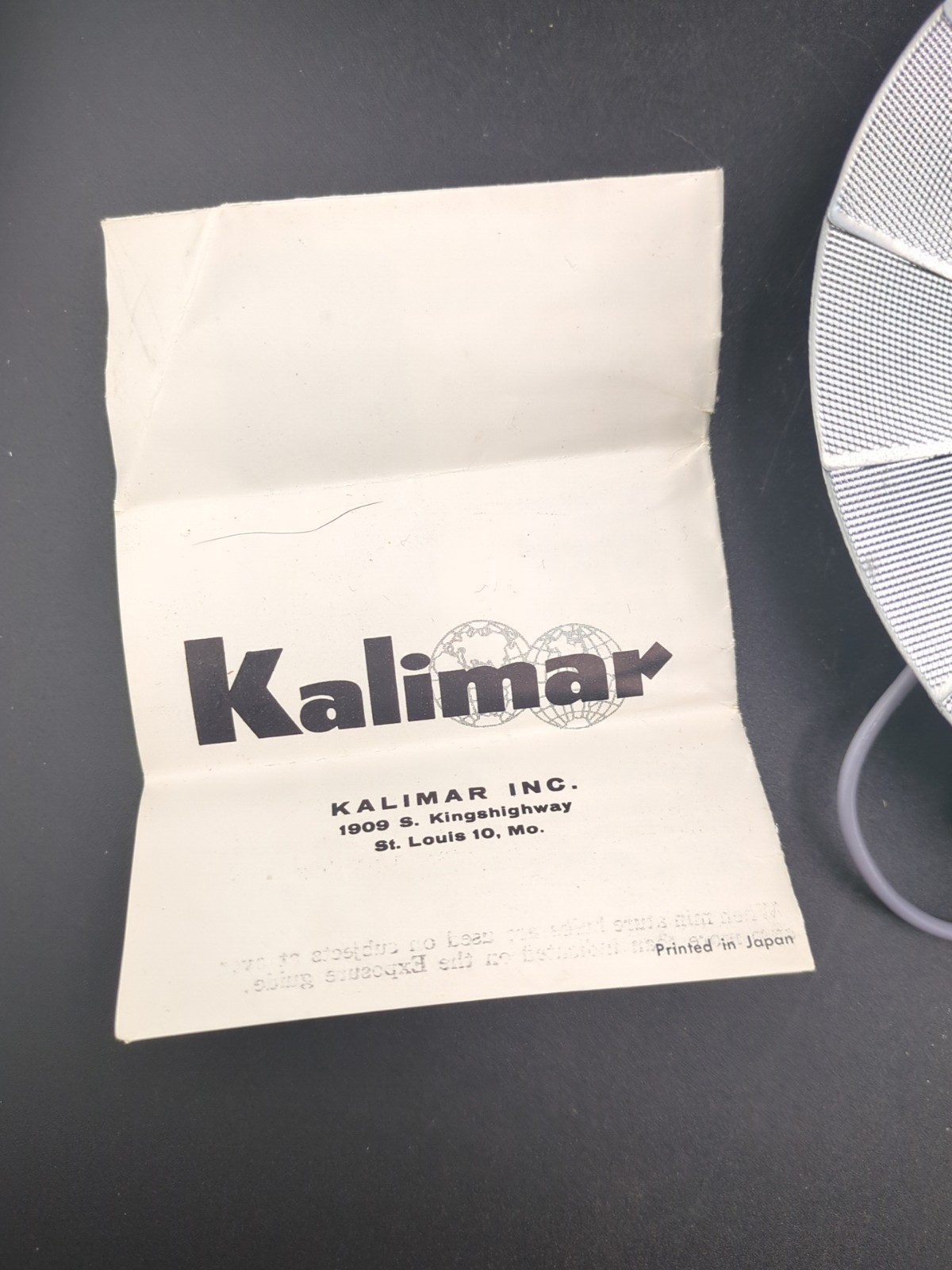 Vintage Mid-Century Kalimar PM Mag multi bounce flash gun 1960s camera accessory