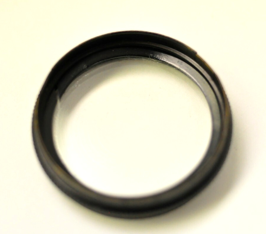 Early Rollei Rolleiflex Duto push on filter with case
