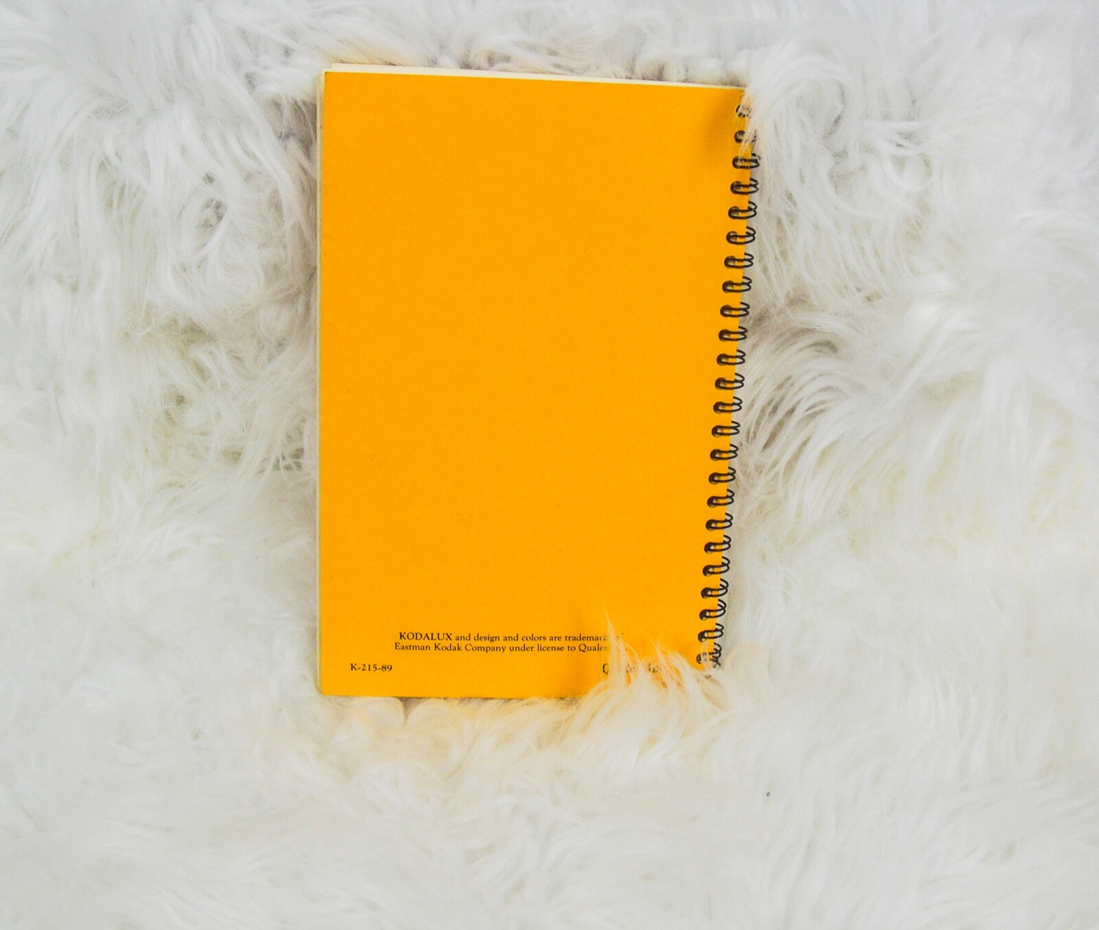 Vintage Kodalux Record Book Processing Services