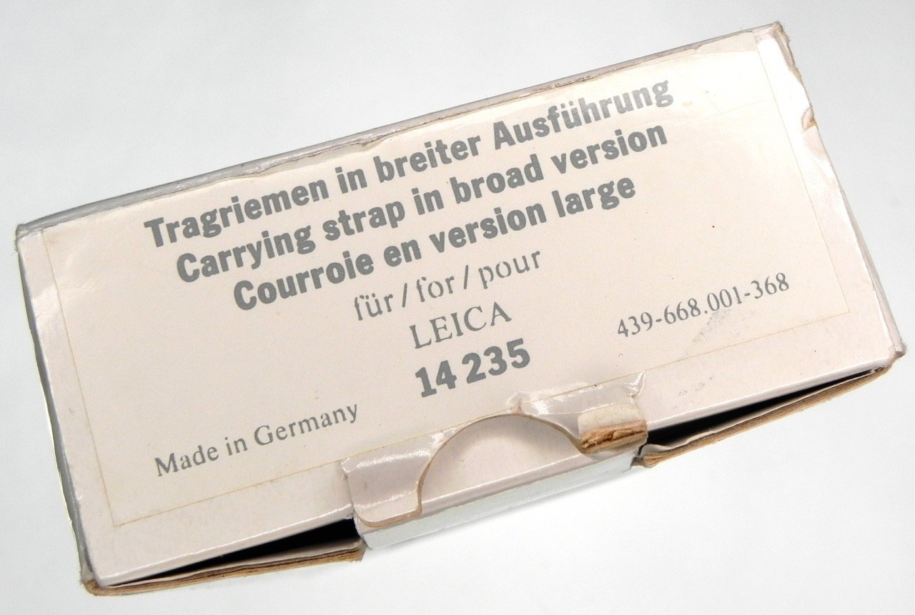 Leica 14235 Carrying Strap (broad version) …………. LN