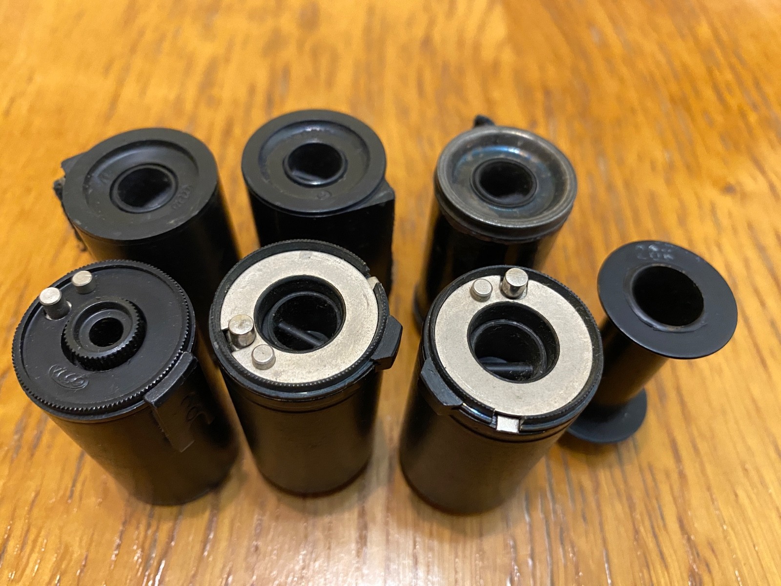Nice! Film Spool and Cassette made in USSR for Fed, Zorki 35mm *price for 7 pcs*
