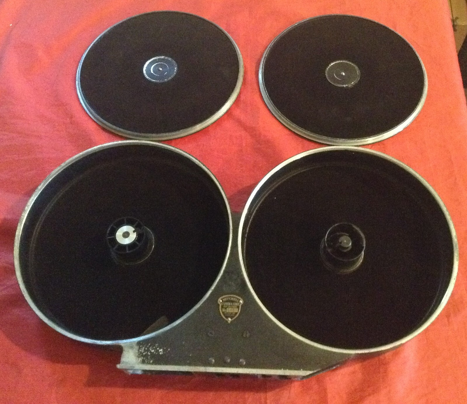 Vintage Mitchell 1000 ft Capacity 35mm Film Magazine