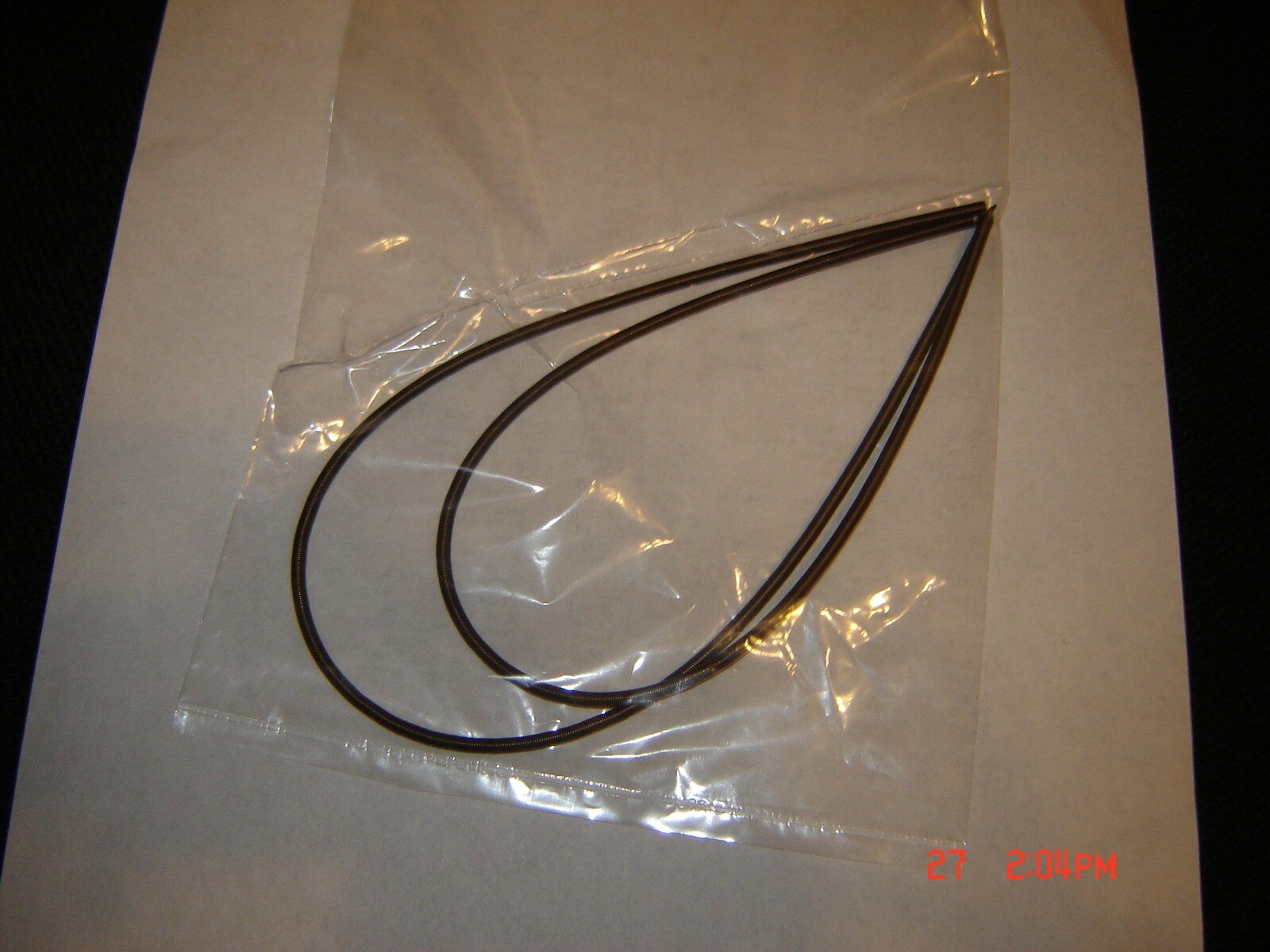 UNIVEX P-8 8mm Projector Belts, 2 Wire Belt Set. New Belt Set,
