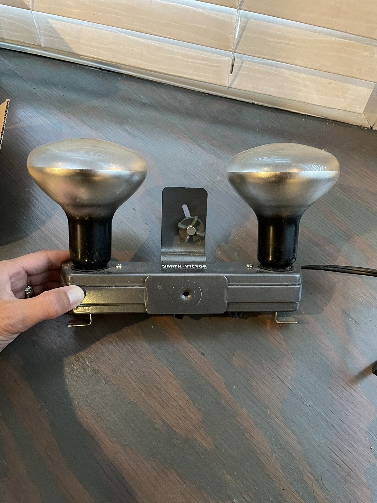 Vintage Smith-Victor L20 Two Lamp Movie Photographic Studio Barlight Photo Light